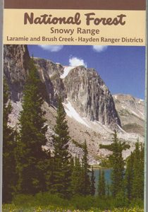 Medicine Bow National Forest Snowy Range Map